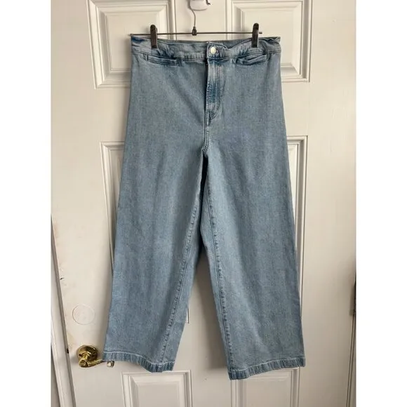 Madewell Emmett Wide Leg High-Rise Denim Jeans sz 29