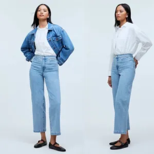 Madewell Emmett Wide Leg High-Rise Denim Jeans sz 29
