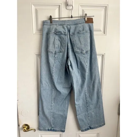 Madewell Emmett Wide Leg High-Rise Denim Jeans sz 29