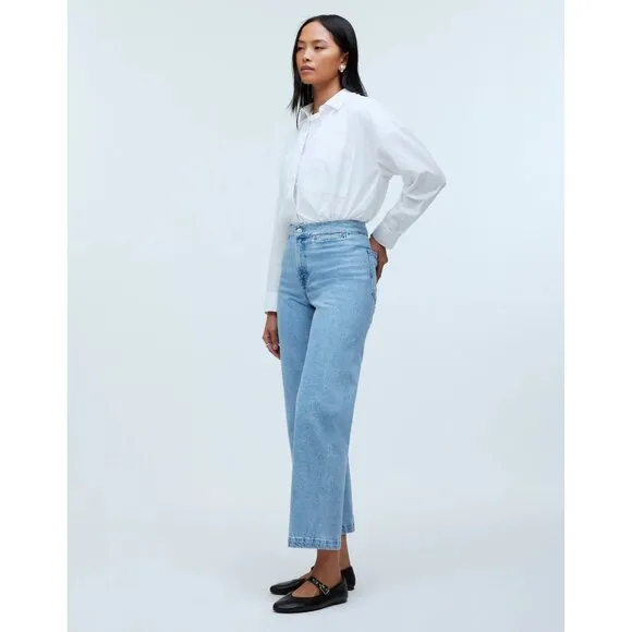 Madewell Emmett Wide Leg High-Rise Denim Jeans sz 29