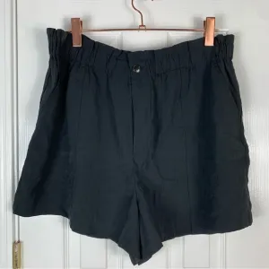 Madewell Seamed Pull-On Paperbag Shorts Women Size XL