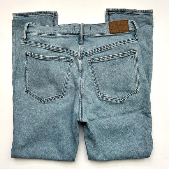 Madewell The Perfect Vintage Jeans Knee Rip Light Blenheim Wash Size 29