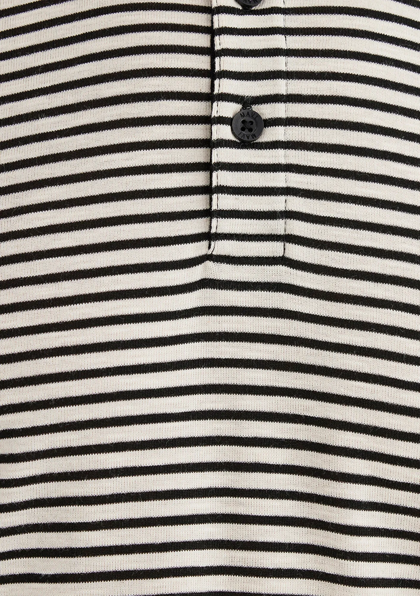 Mavi Black Striped Polo T-Shirt