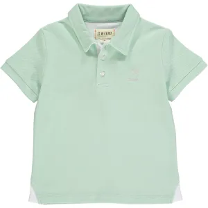 Me & Henry Starboard Pique S/S Polo in Green