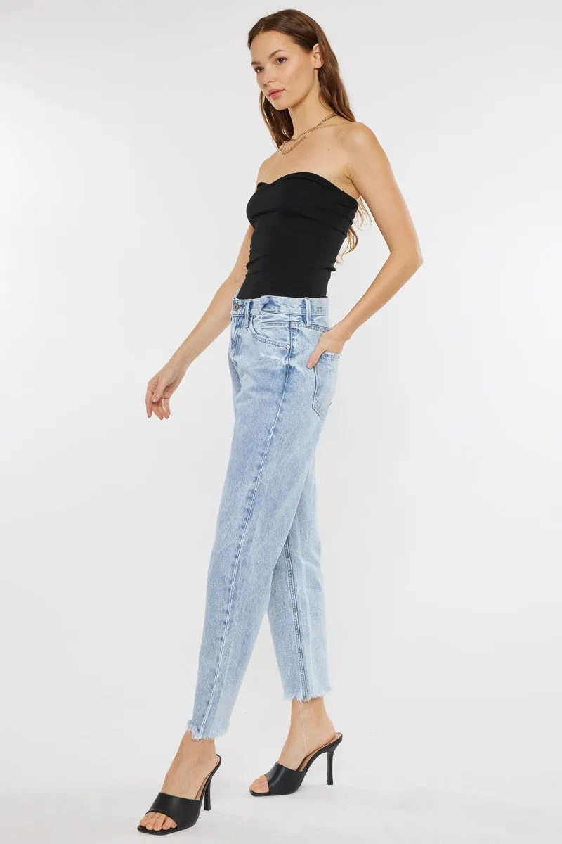 Meadow High Rise Straight Leg Jeans