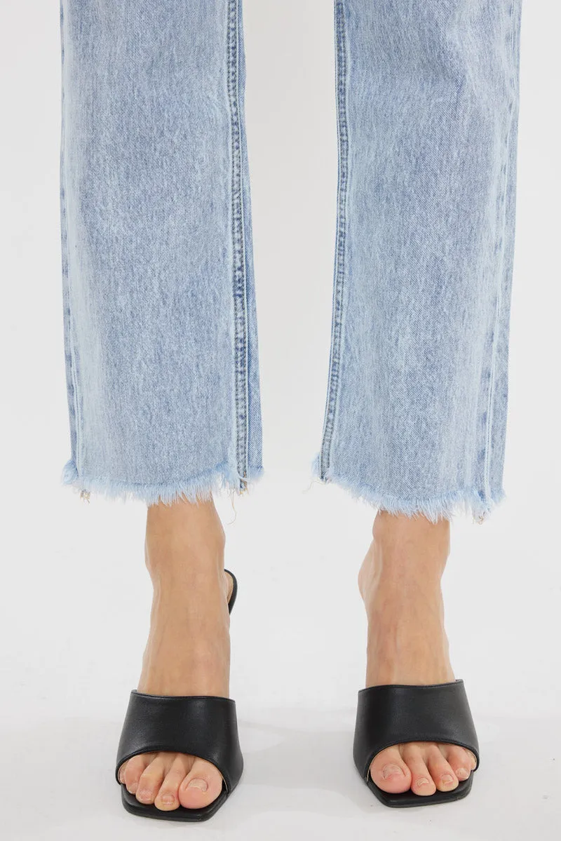 Meadow High Rise Straight Leg Jeans