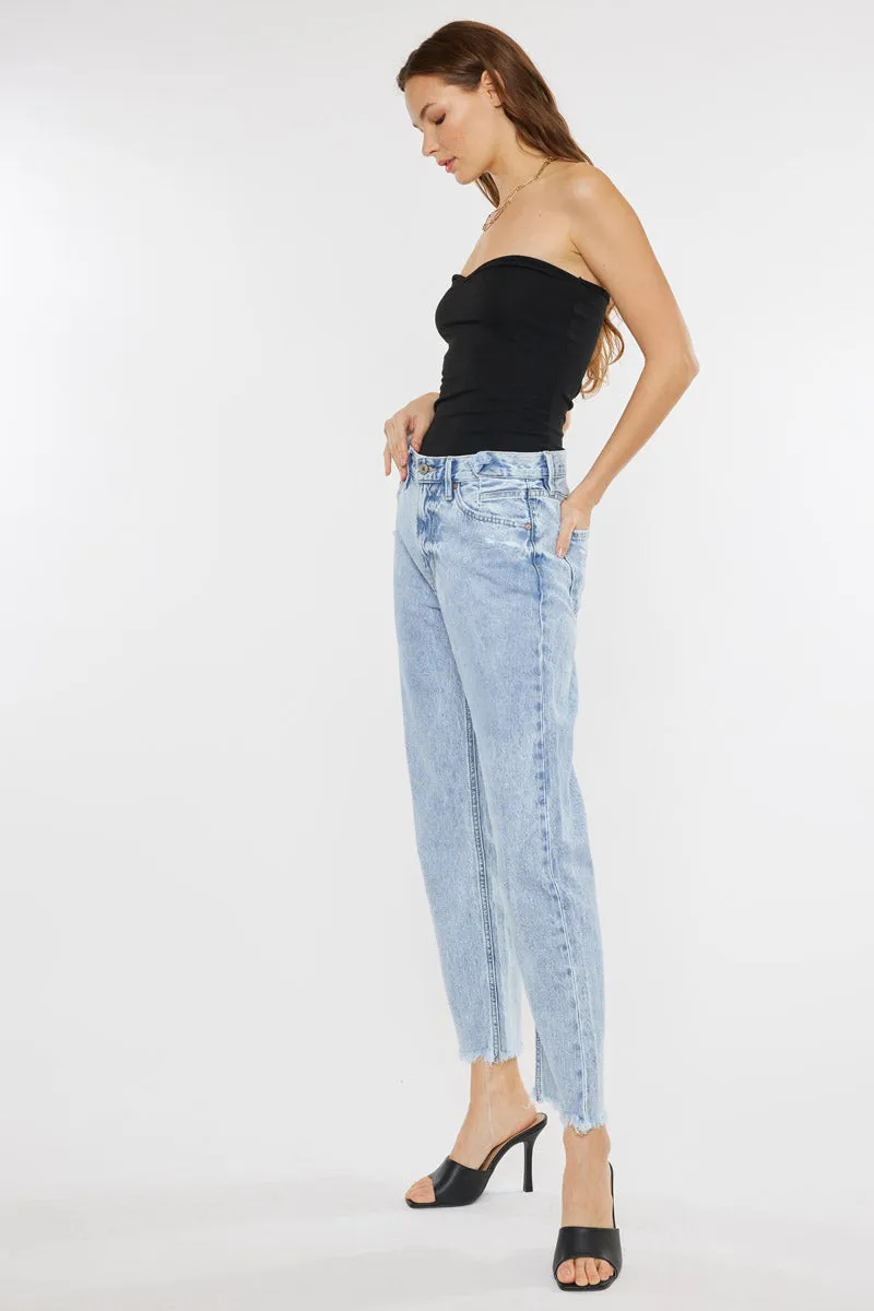 Meadow High Rise Straight Leg Jeans