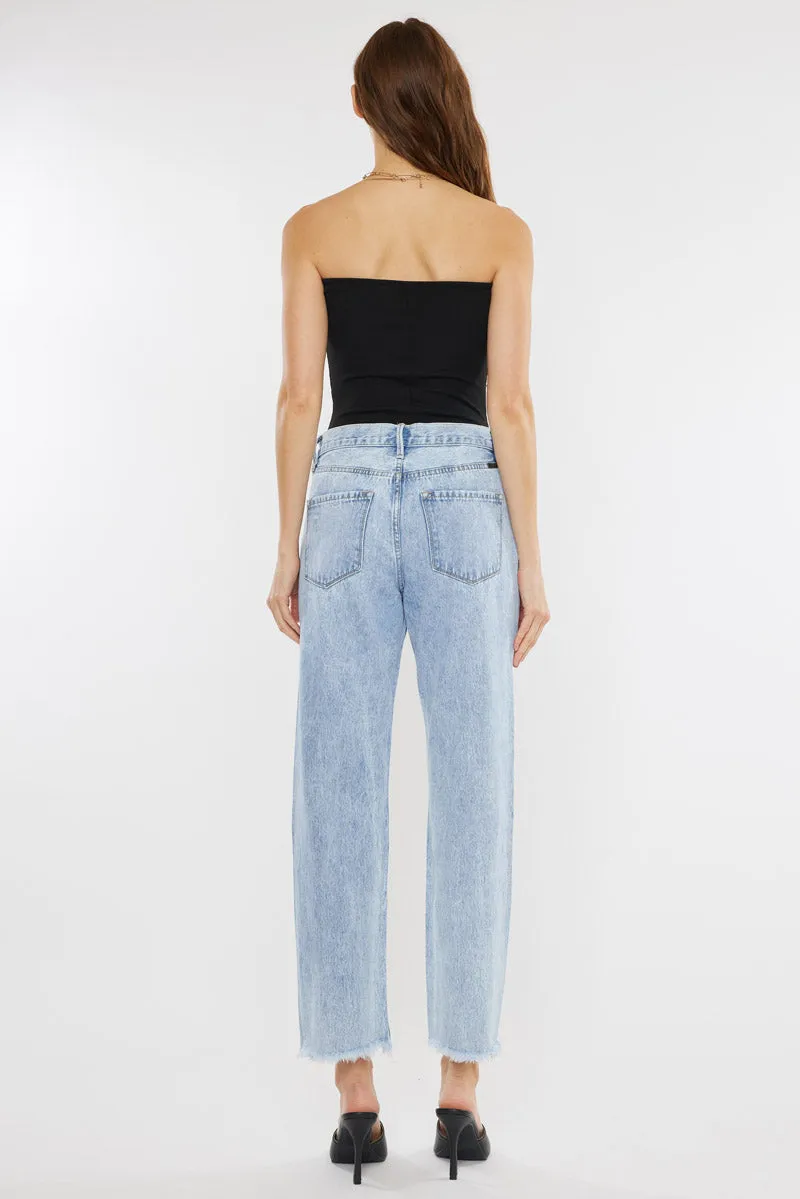 Meadow High Rise Straight Leg Jeans