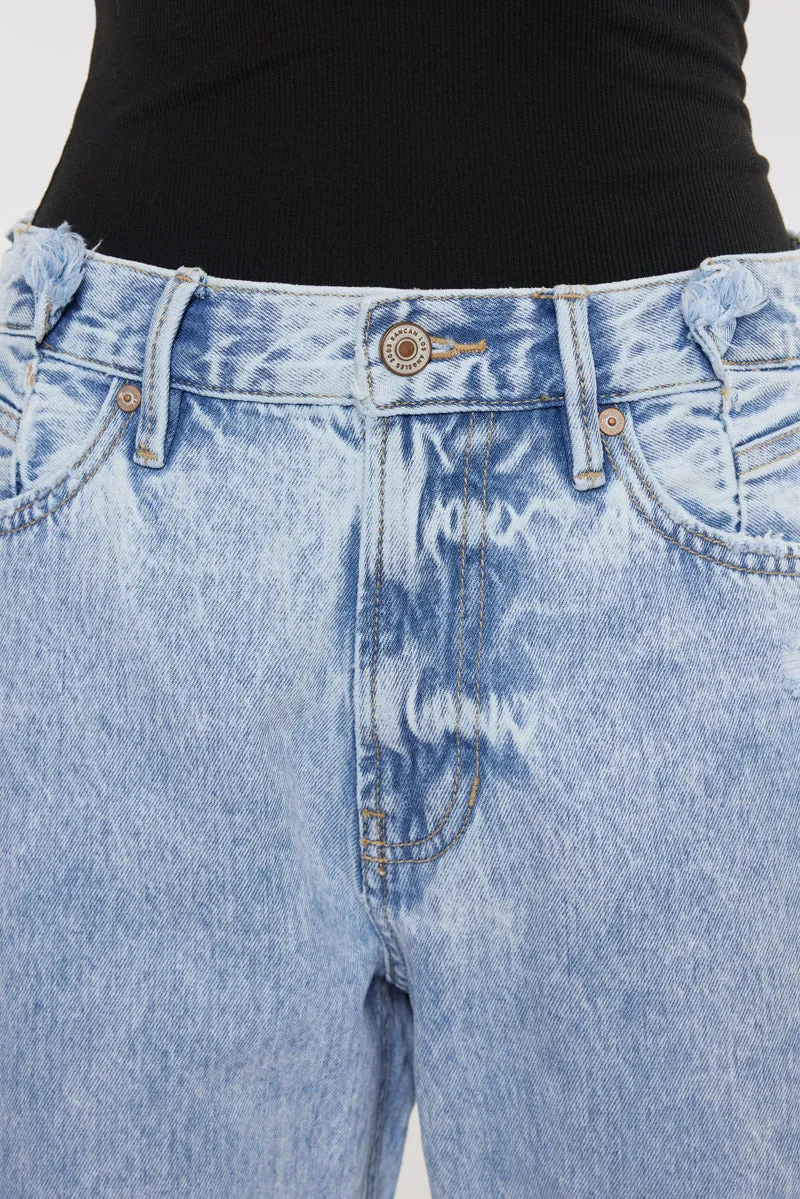 Meadow High Rise Straight Leg Jeans