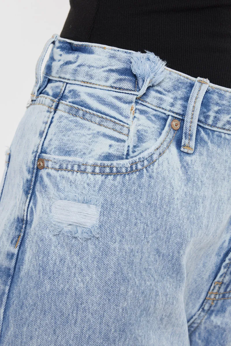 Meadow High Rise Straight Leg Jeans