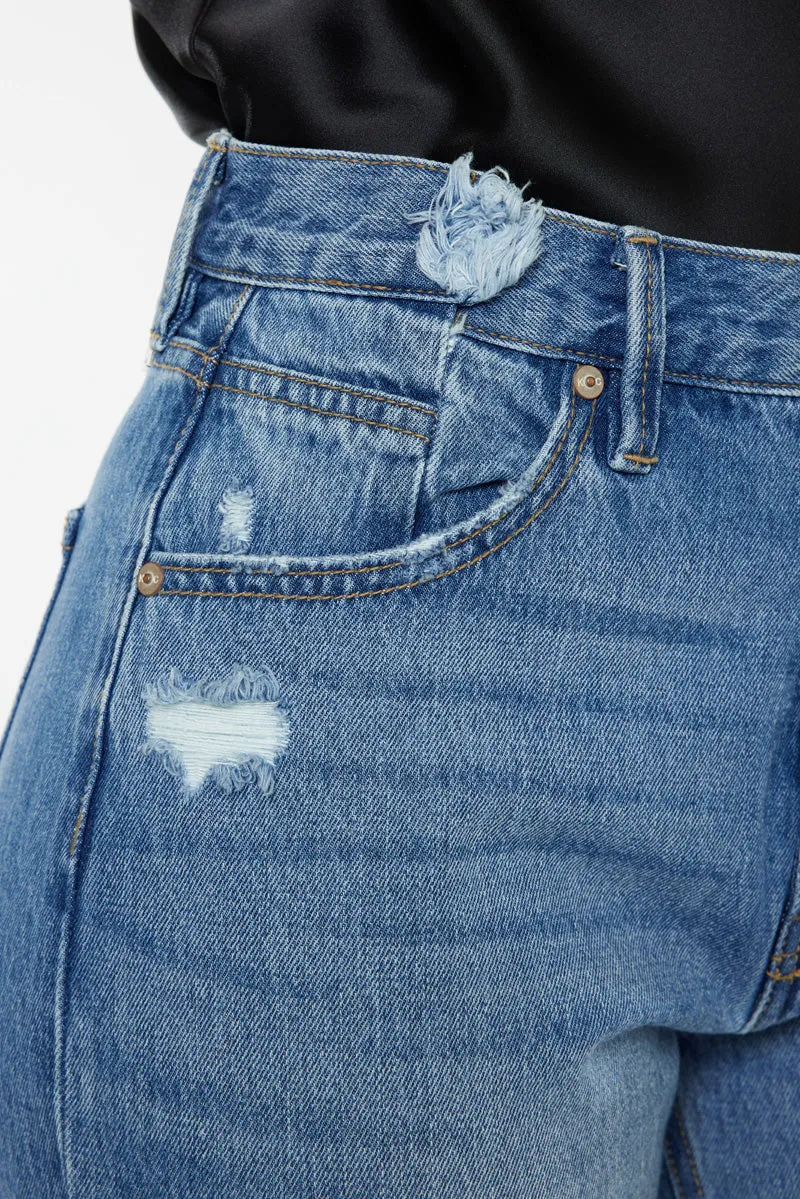 Meadow High Rise Straight Leg Jeans