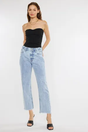 Meadow High Rise Straight Leg Jeans