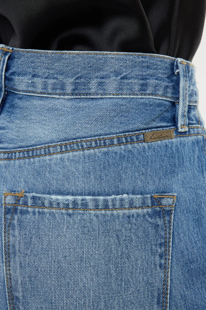 Meadow High Rise Straight Leg Jeans