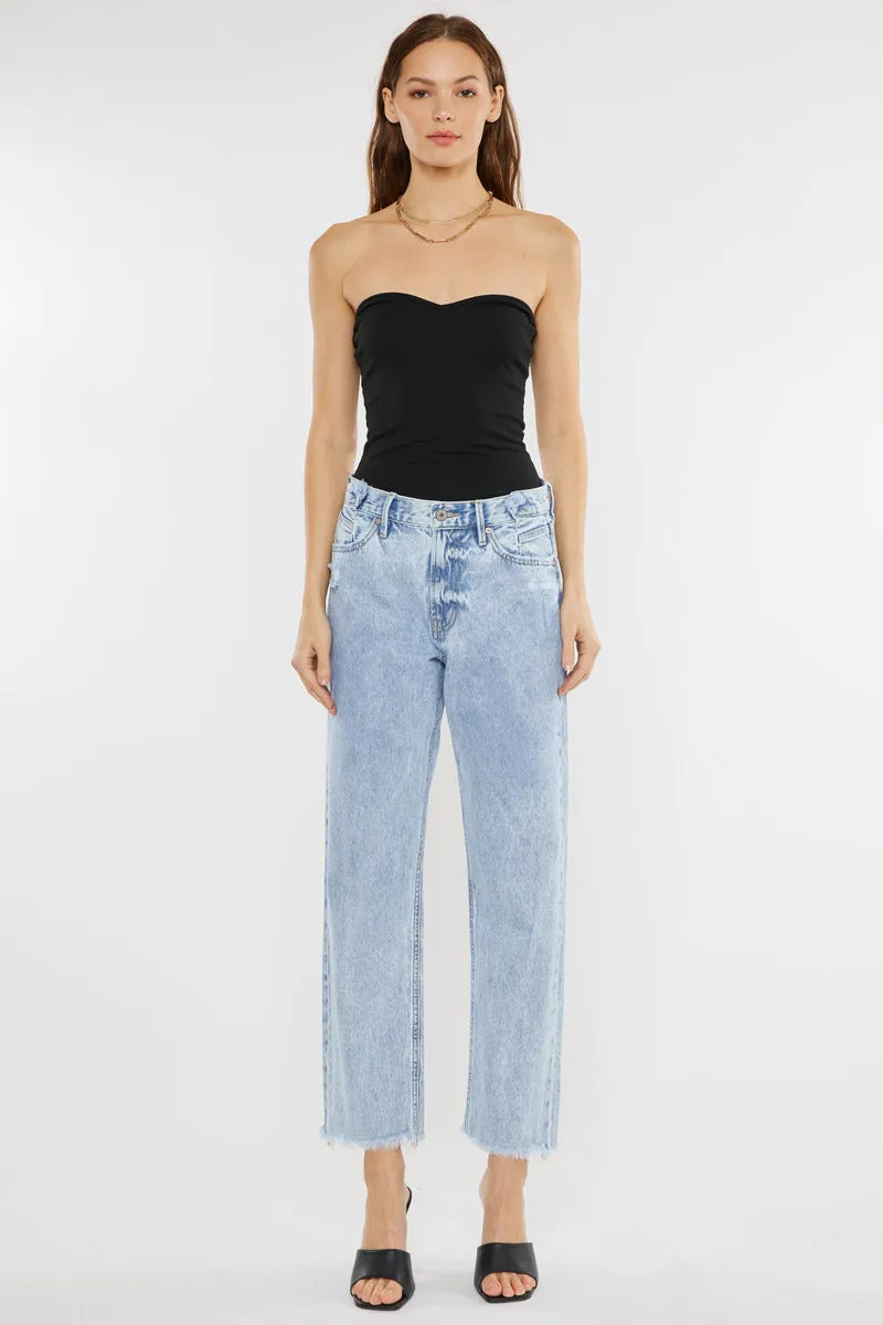 Meadow High Rise Straight Leg Jeans