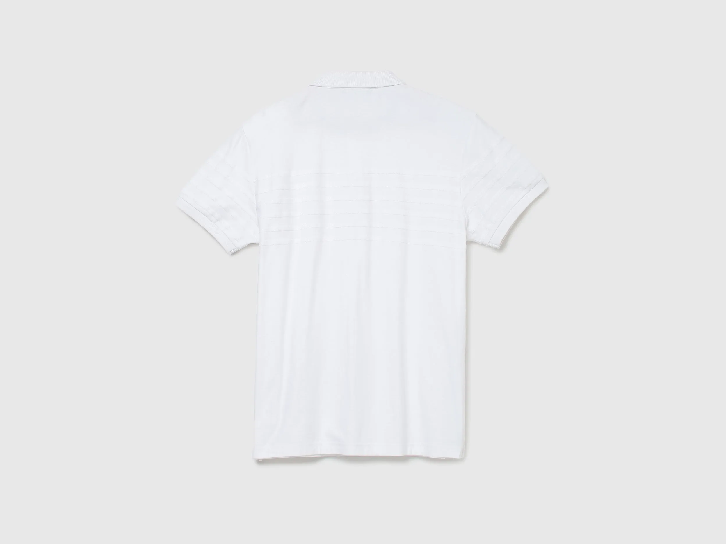 Men Striped Polo Collar T-Shirt