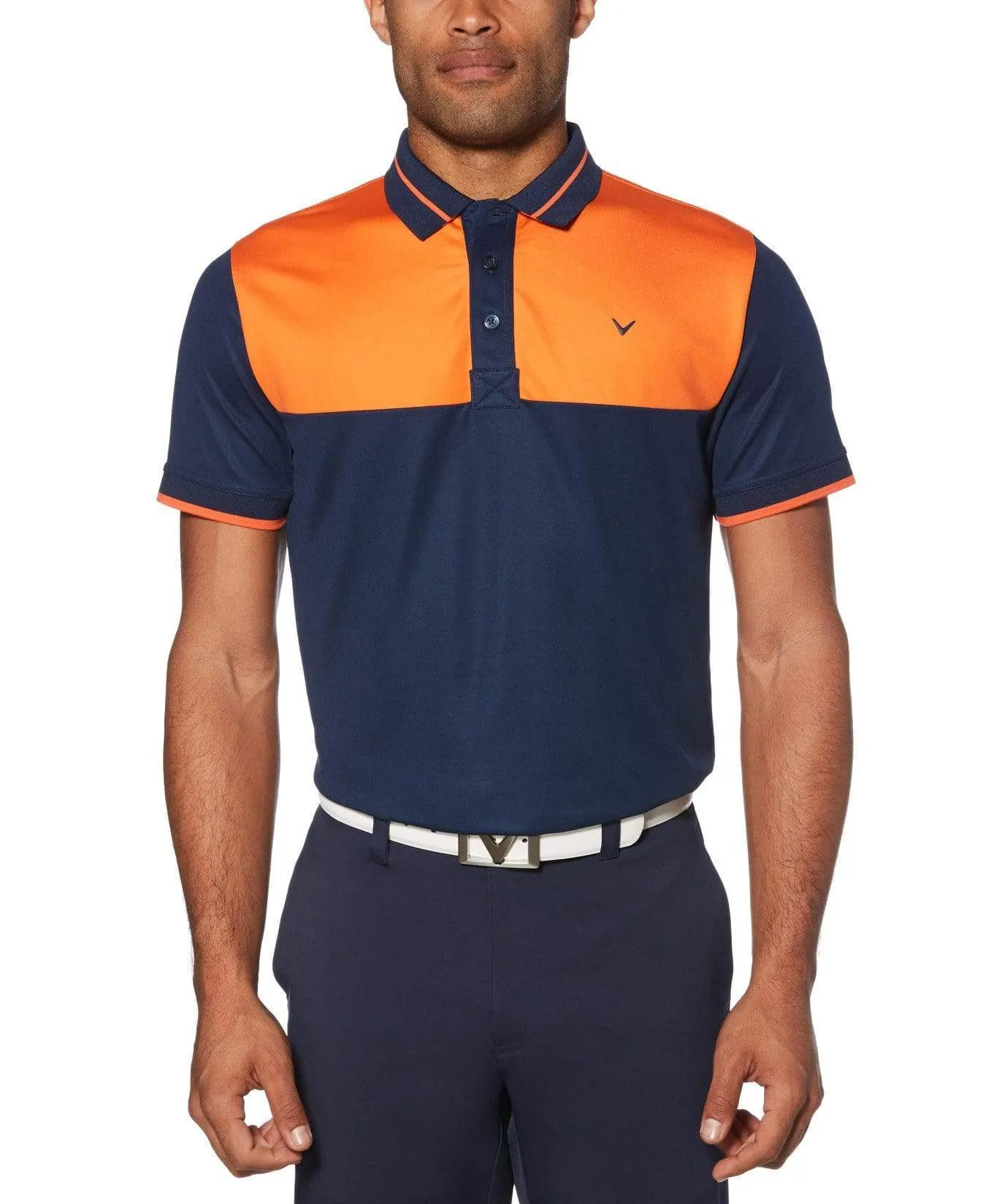 Mens Callaway X Tipped Collar Polo