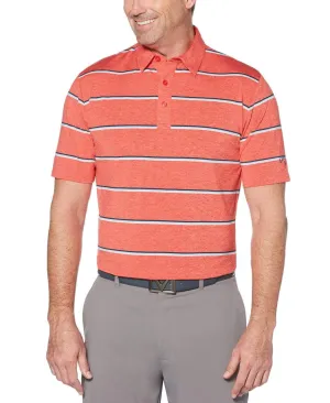 Mens Cooling Roadmap Stripe Polo