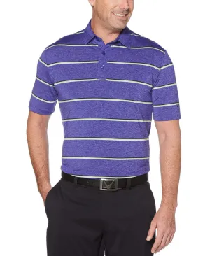 Mens Cooling Roadmap Stripe Polo