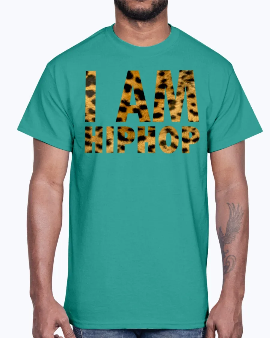 Men's Gildan Ultra Cotton T-Shirt 12 Dark colors.  I Am Hiphop