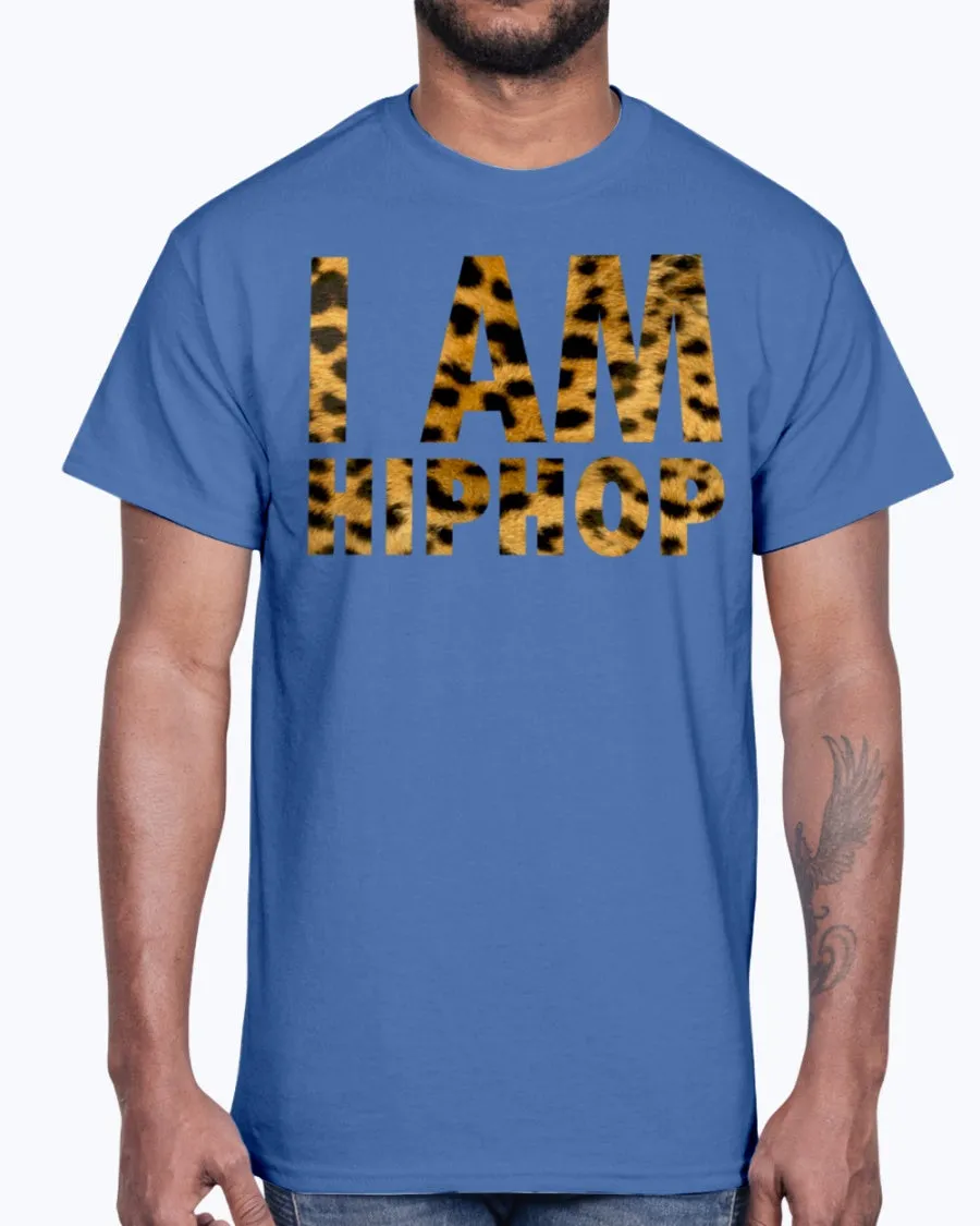 Men's Gildan Ultra Cotton T-Shirt 12 Dark colors.  I Am Hiphop