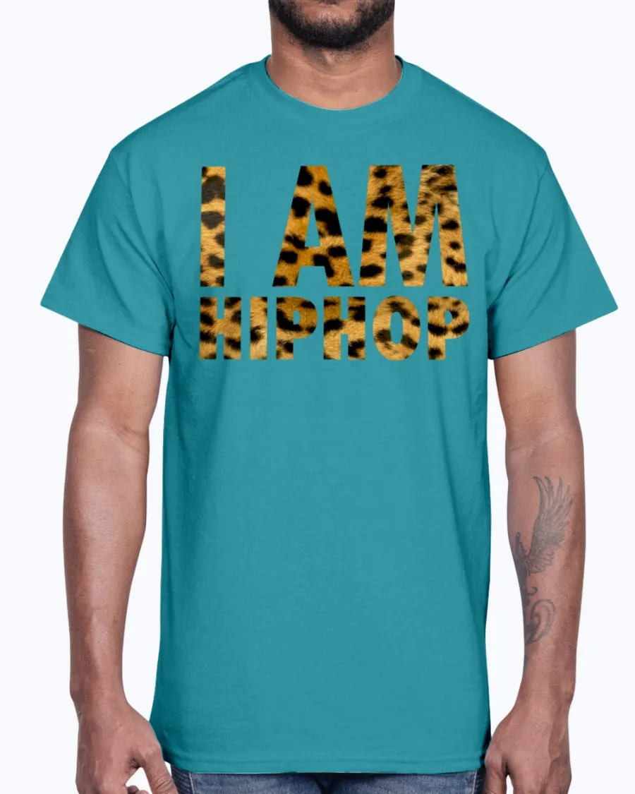 Men's Gildan Ultra Cotton T-Shirt 12 Dark colors.  I Am Hiphop