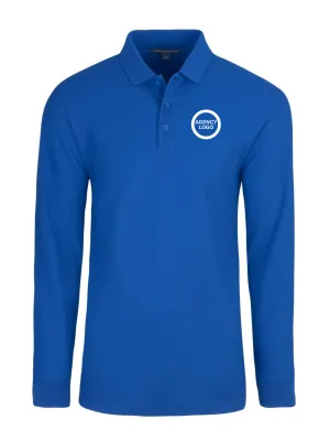 Men's Long Sleeve Agency Polo