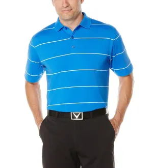 Mens Performance Auto Stripe Polo