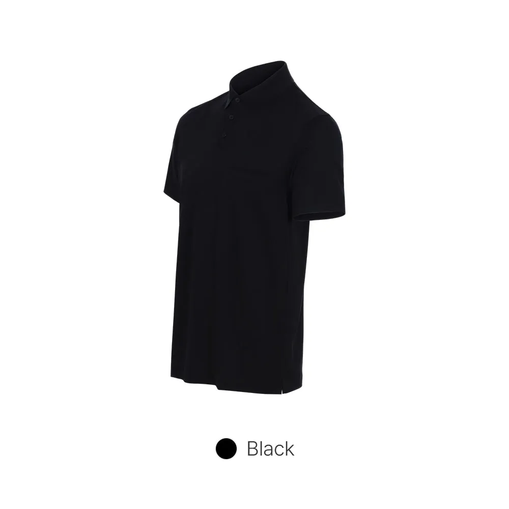 Men's Pique Short Sleeve Polo Shirt