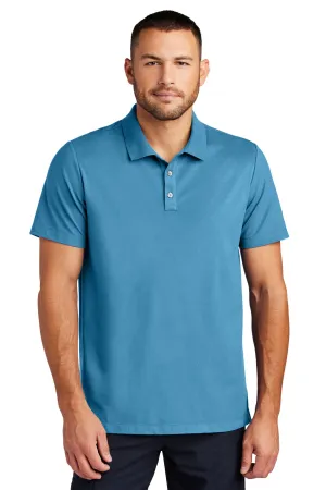 Mercer Mettle Stretch Pique Polo MM1004 Parisian Blue