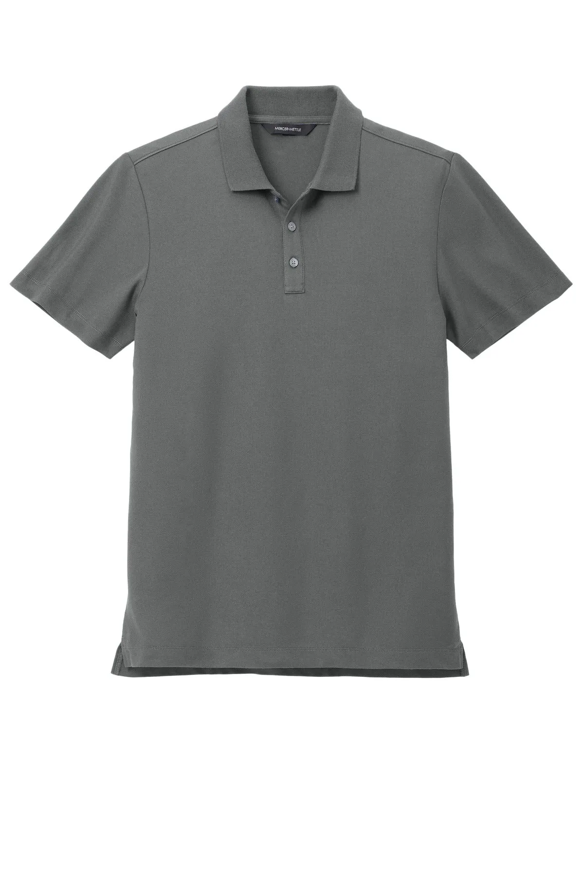Mercer Mettle Stretch Pique Polo MM1004 Storm Grey