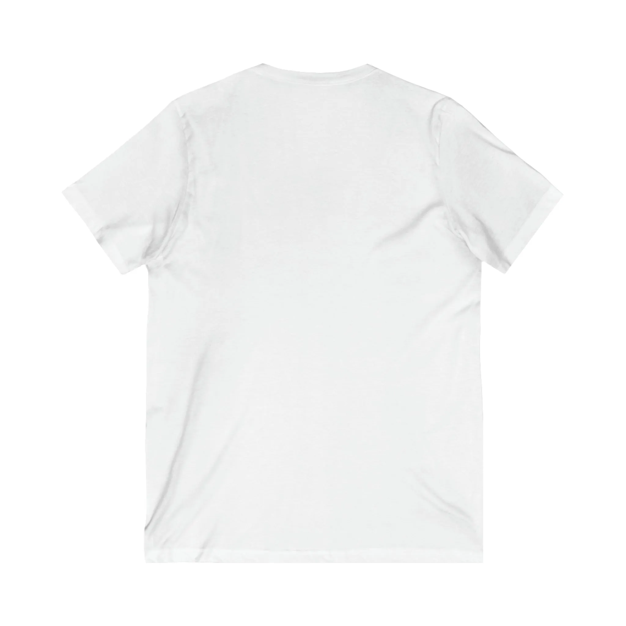 Merry Christmas- Unisex Jersey Short Sleeve V-Neck Tee