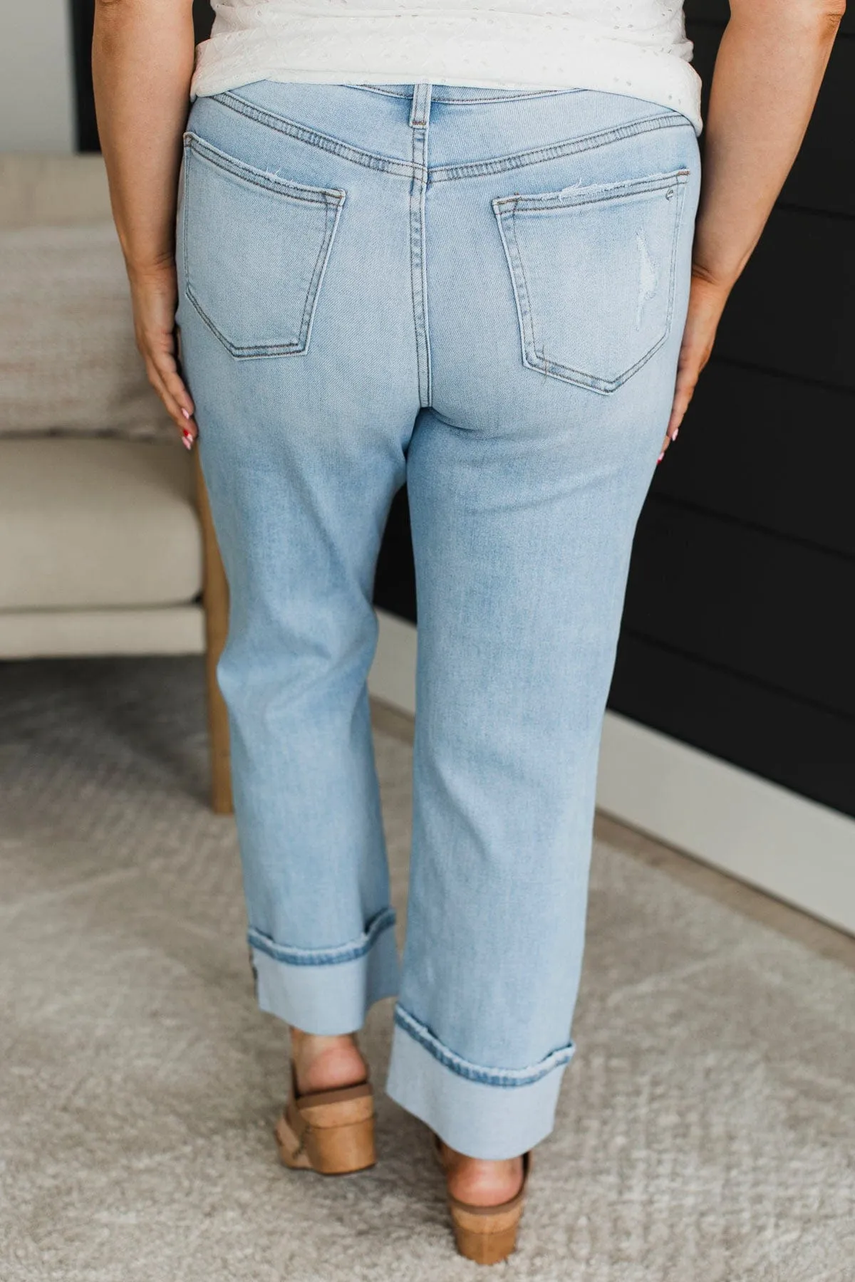 Mica Denim Straight Leg Jeans- Jamie Wash