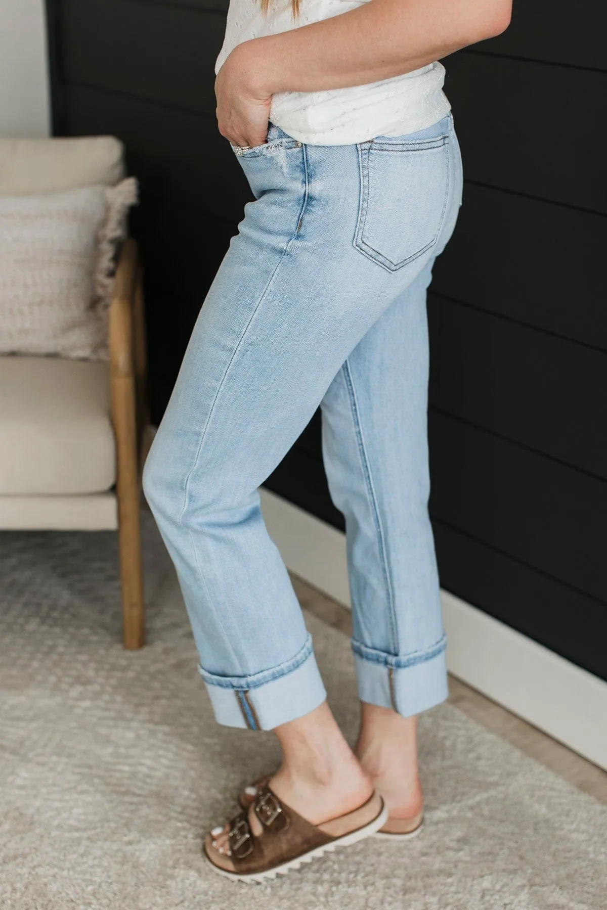 Mica Denim Straight Leg Jeans- Jamie Wash