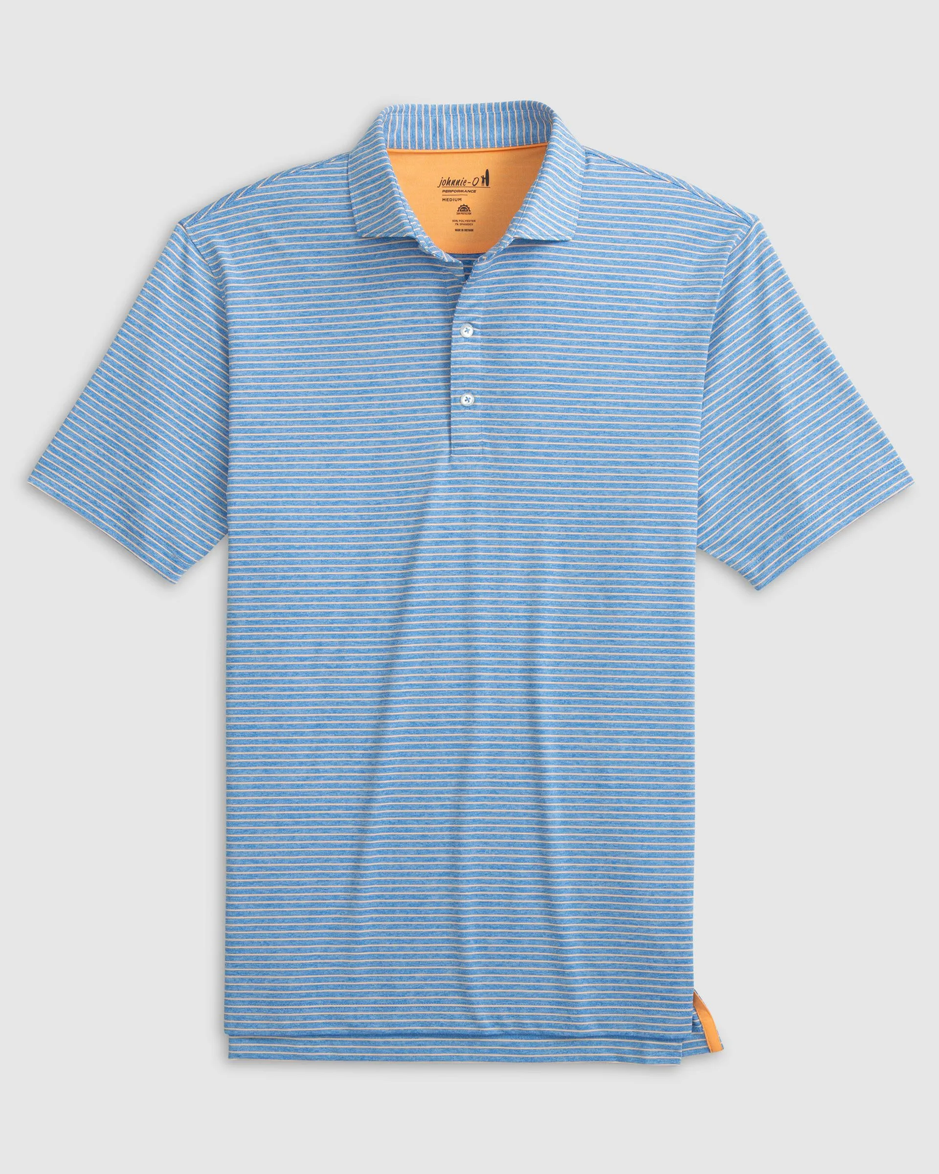 Michael Jr. Striped Jersey Performance Polo