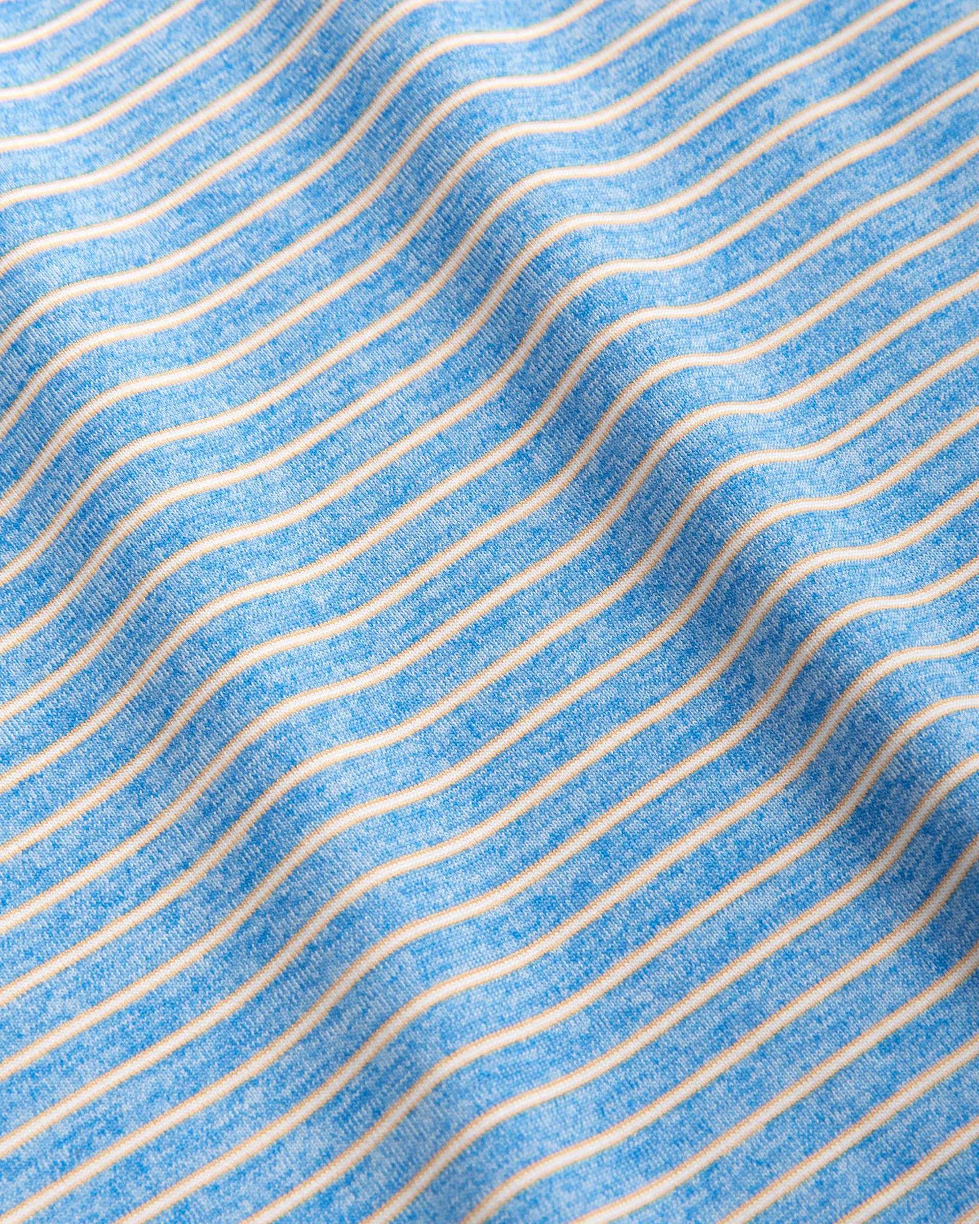 Michael Jr. Striped Jersey Performance Polo