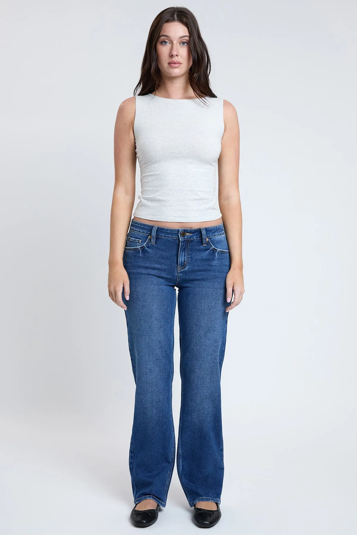 Mid Rise Maddy Straight Leg Jeans, Pack of 12