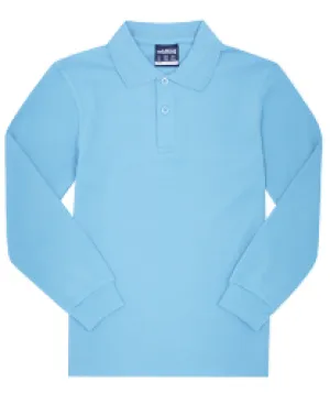 Midford Kids Long Sleeve Polo - Deniliquin Nth Primary