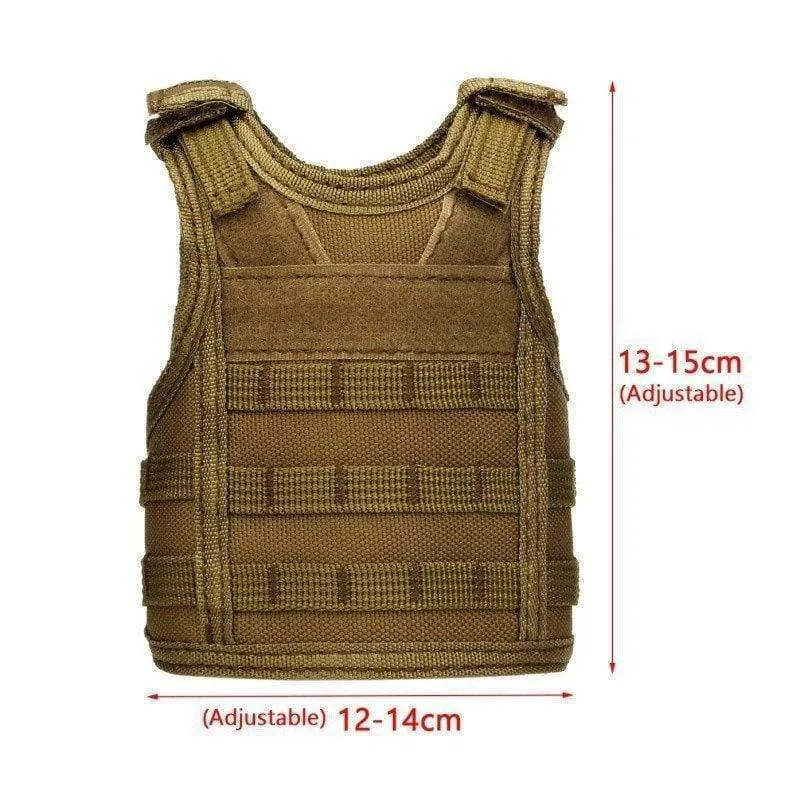 Mini vest beer bottle set decoration Insulation anti-icing TOOL