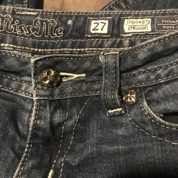 👖Miss Me Straight Leg Denim Jeans 👖​​​