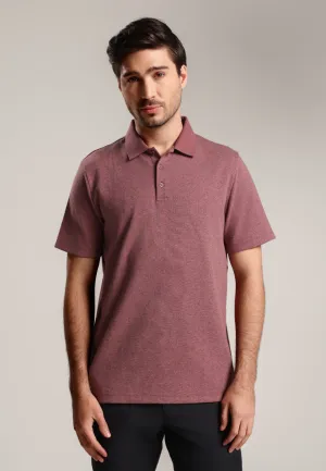 MOC - Kaos Polo Pria Lengan Pendek Byrne - Dark Beige