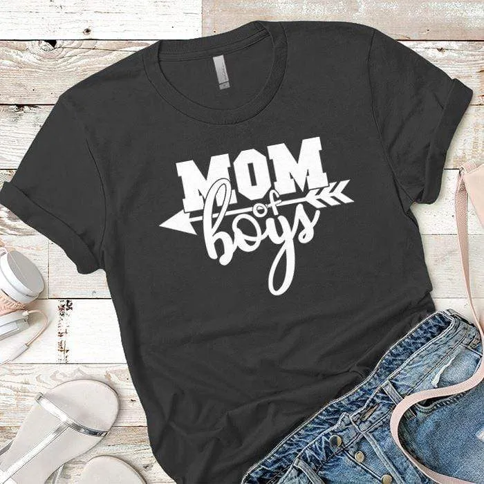 Mom Of The Boys Premium Tees