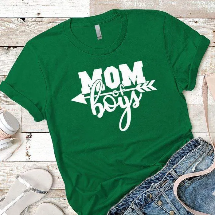 Mom Of The Boys Premium Tees
