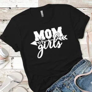 Mom Of The Girls Premium Tees