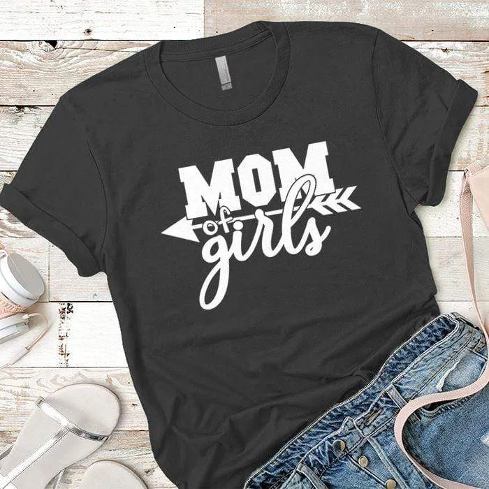 Mom Of The Girls Premium Tees