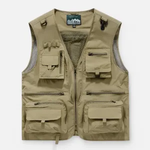 Monacogents | Men's Multi-Pocket Outdoor Vest
