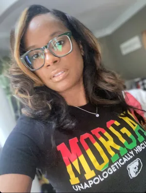 Morgan State | 1892 Rasta Colors Black Ladies Tees (**)