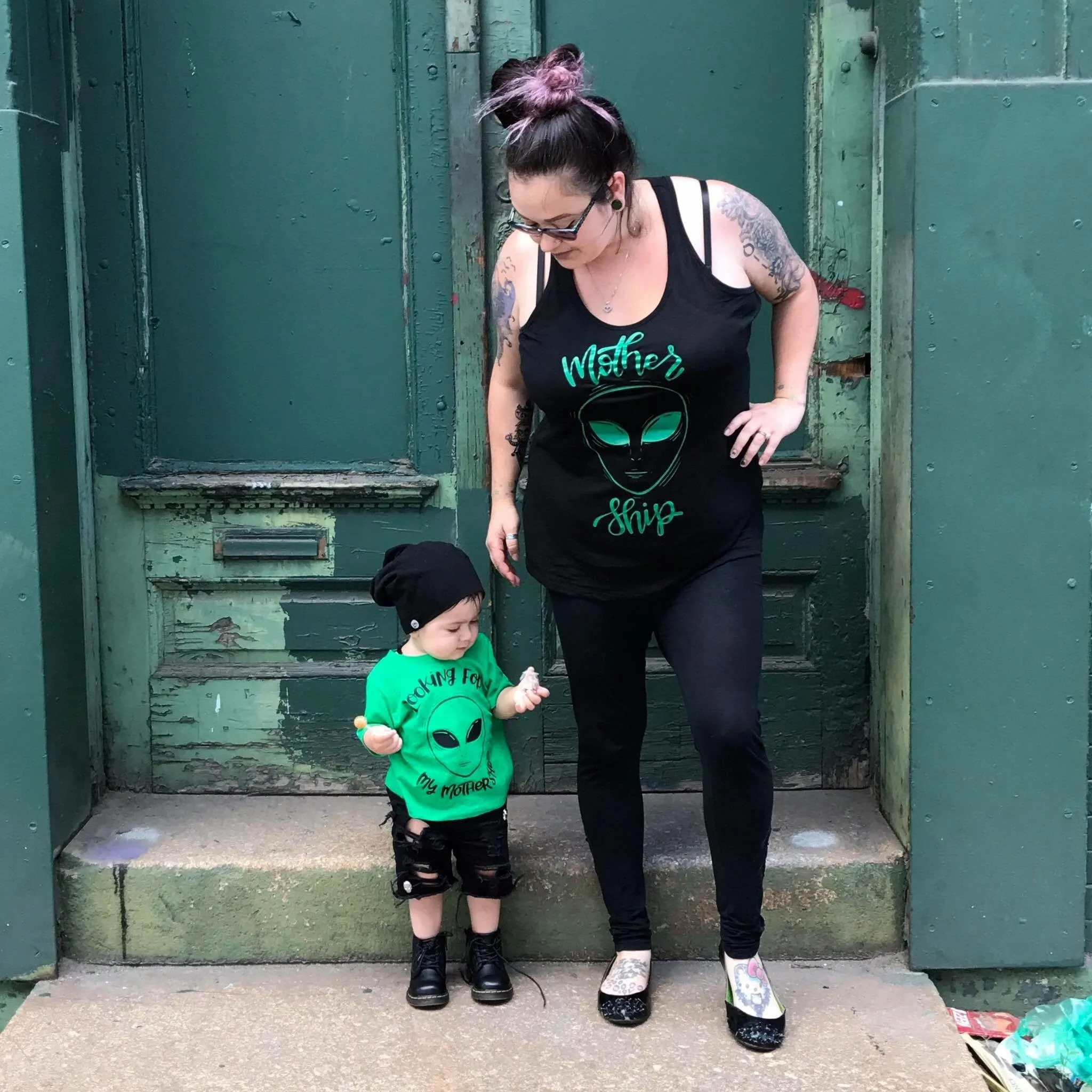 Mothership Matching Mommy and Me Tees