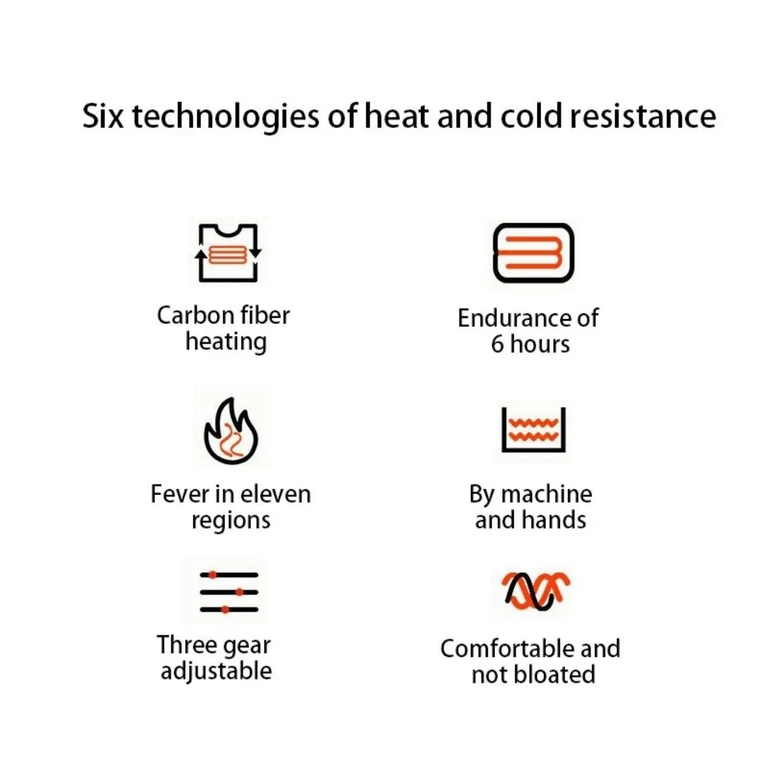 MRM Heating Vest Jacket Black