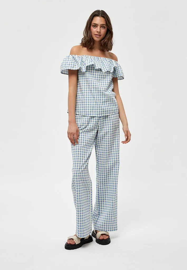 MSValika Top - Lemon Sorbet Checked