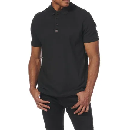 MUSTO MEN'S ESSENTIAL PIQUE POLO SHIRT